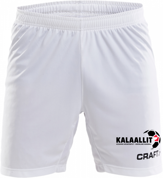 Craft - Taak Match Shorts Jr - Bianco & nero