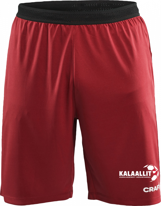 Craft - Taak Match Shorts Jr - Czerwony & czarny